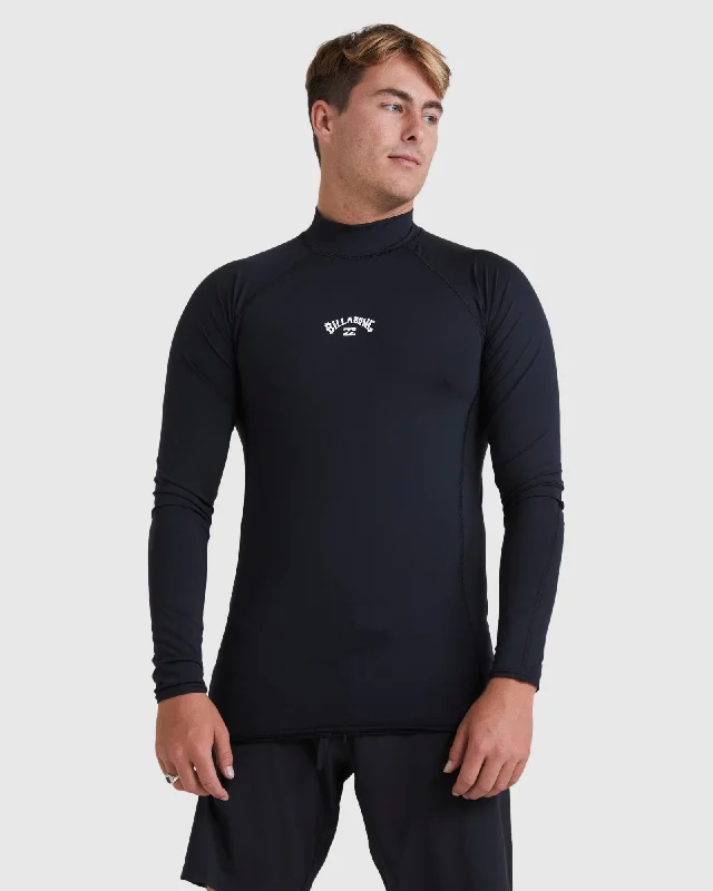 surf clothing for casual beach hangs-Mens All Day Arch Rash Vest