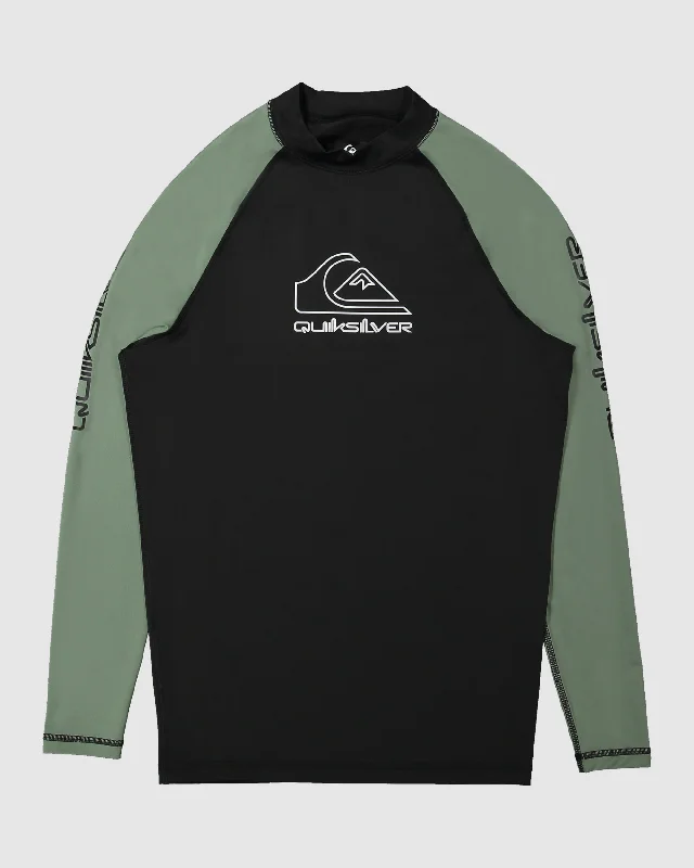 surf clothing for early-season surf-Mens On Tour Apac Long Sleeve UPF 50 Rash Vest