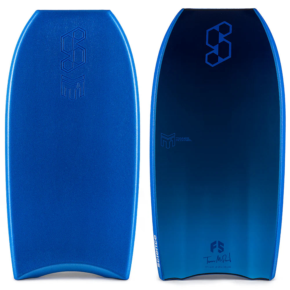 longboard surfboards for maximum performance with minimal effort-Science Tanner Flare QuadVent - Royal / Blue Aqua Fade