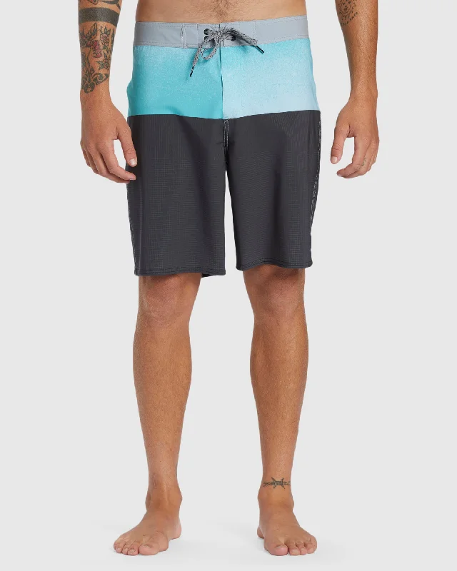 surf clothing for multi-surf conditions-Mens Highline Straight 19" Boardshorts