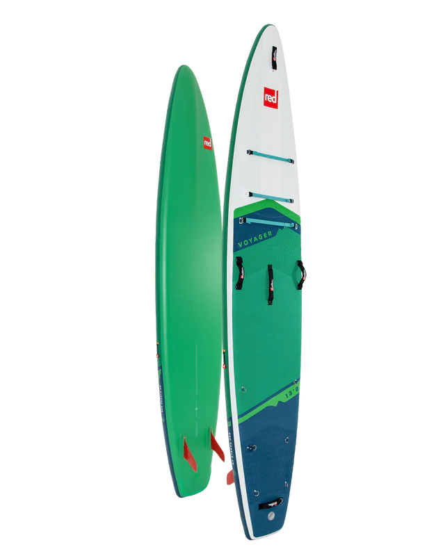 longboard surfboards with a rounded pin tail for control-13'2" Red Voyager Plus