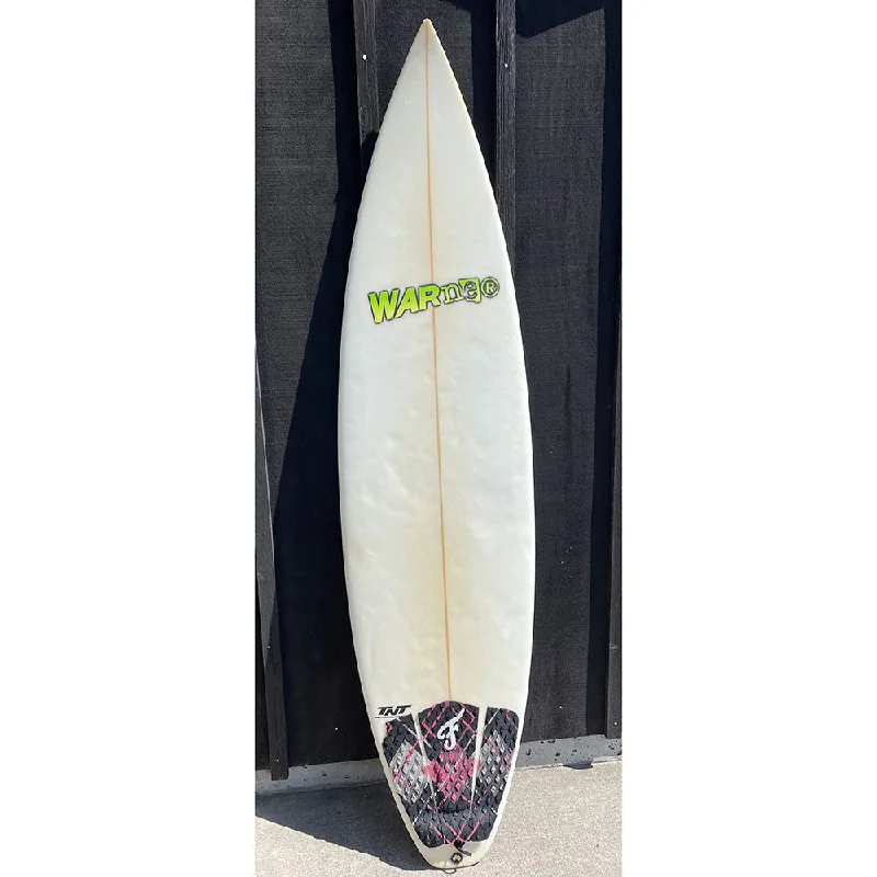 surfboard board bag with padded protection-Used Warner Board 6'2" Surfboard