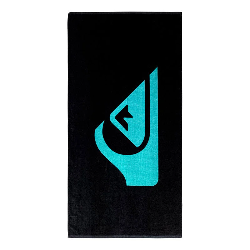 surfboard clear protective pads for avoiding scratches-Quiksilver Chilling Beach Towel - Black