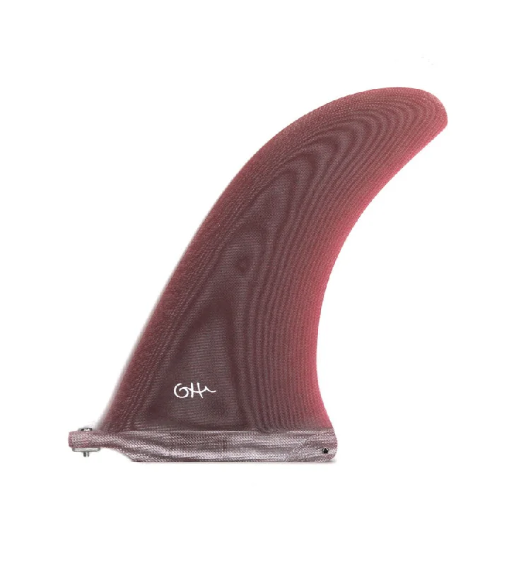 surfboard fins with reinforced construction for power-Gato Heroi P Fin (Wine)