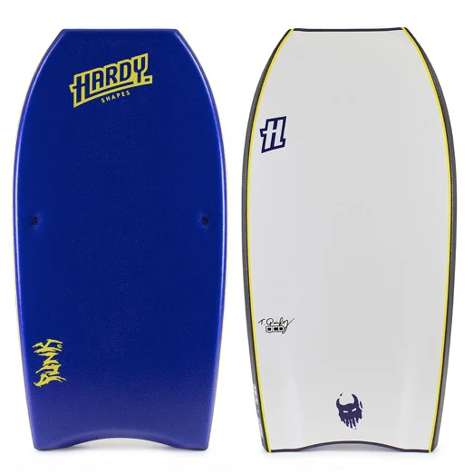 longboard surfboards with classic styling for modern surfing-Hardy Shapes PUNK BEWG PP Midnight/White