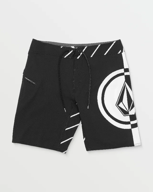 surf clothing for casual beach hangs-MENS MEGA CIRCLE MOD BOARDSHORTS