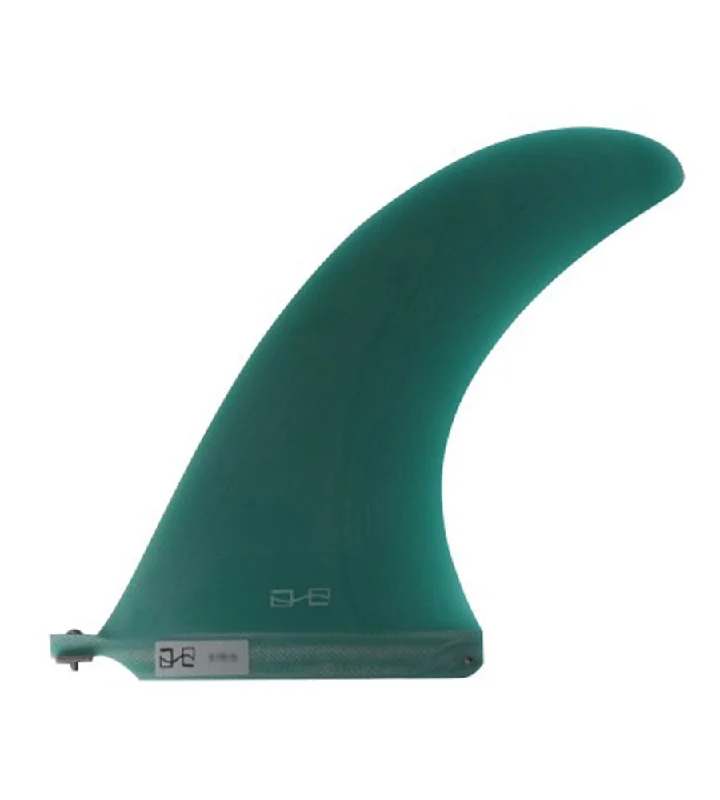 surfboard fins with stronger base for added power-D-Fin Turquoise 9.5