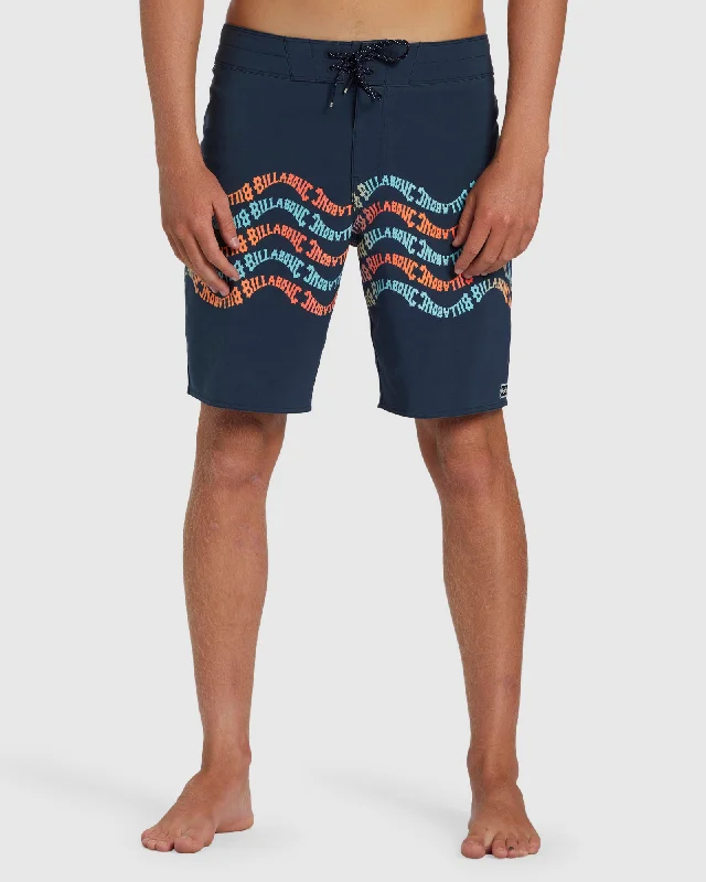 surf clothing for beach parties-Mens Sundays Pro Boardshorts