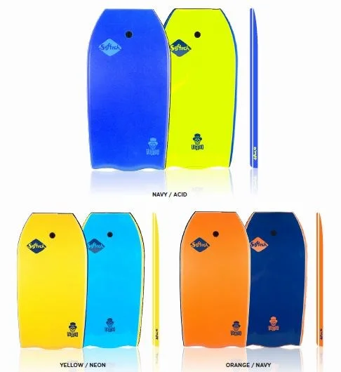 longboard surfboards with minimal rocker for easy paddling-Softech Voodoo Bodyboard 42" (assorted colours)