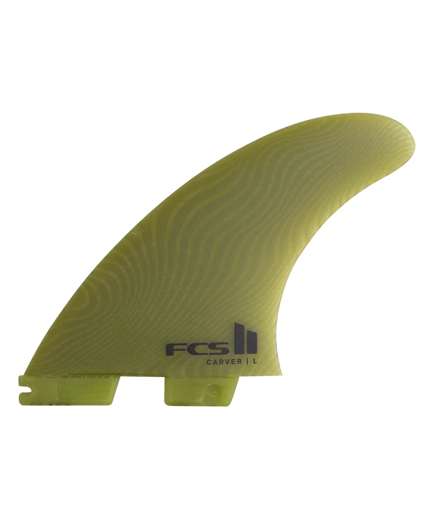 surfboard fins with improved maneuvering-FCS II NEO CARVER TRI FIN SET