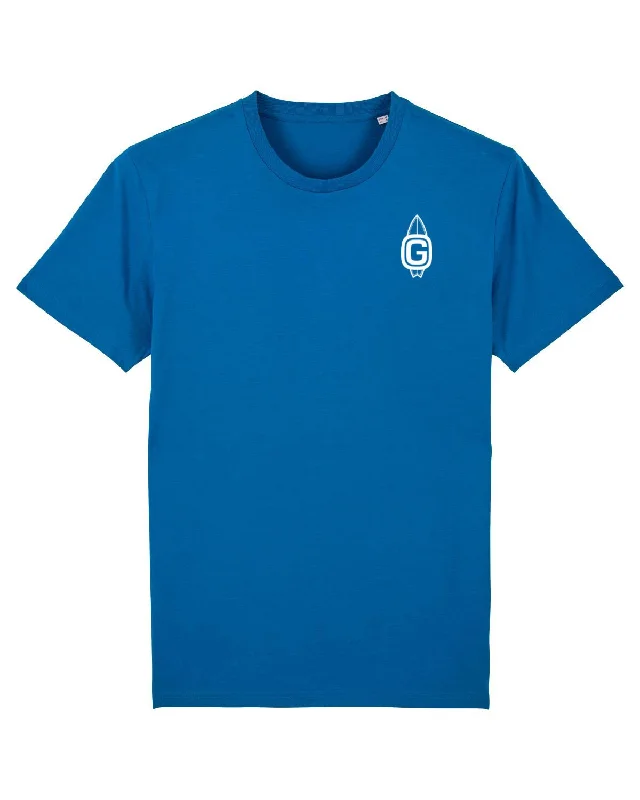 surf clothing for premium performance-Adults G-Surf Classic Short Sleeve T-Shirt - Royal Blue