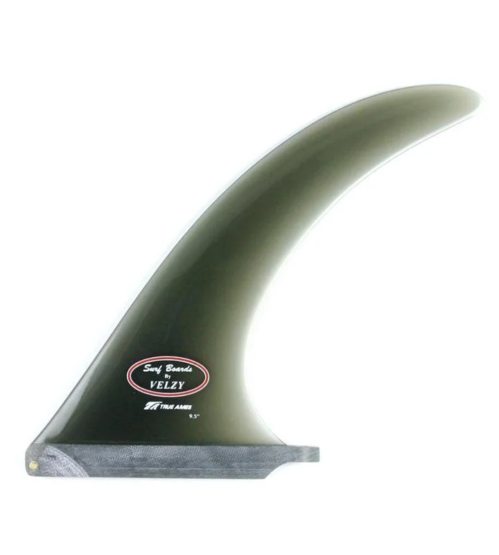 surfboard fins for more precise maneuvers-Velzy Classic Smoke 10