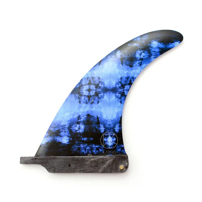 surfboard fins for added power in drops-Captain Fin Kassia Meador Tie Dye 7.5 Longboard Fin